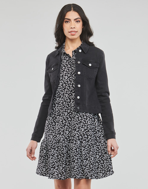 JDY - JDYREMI SHORT LS JACKET - Noir