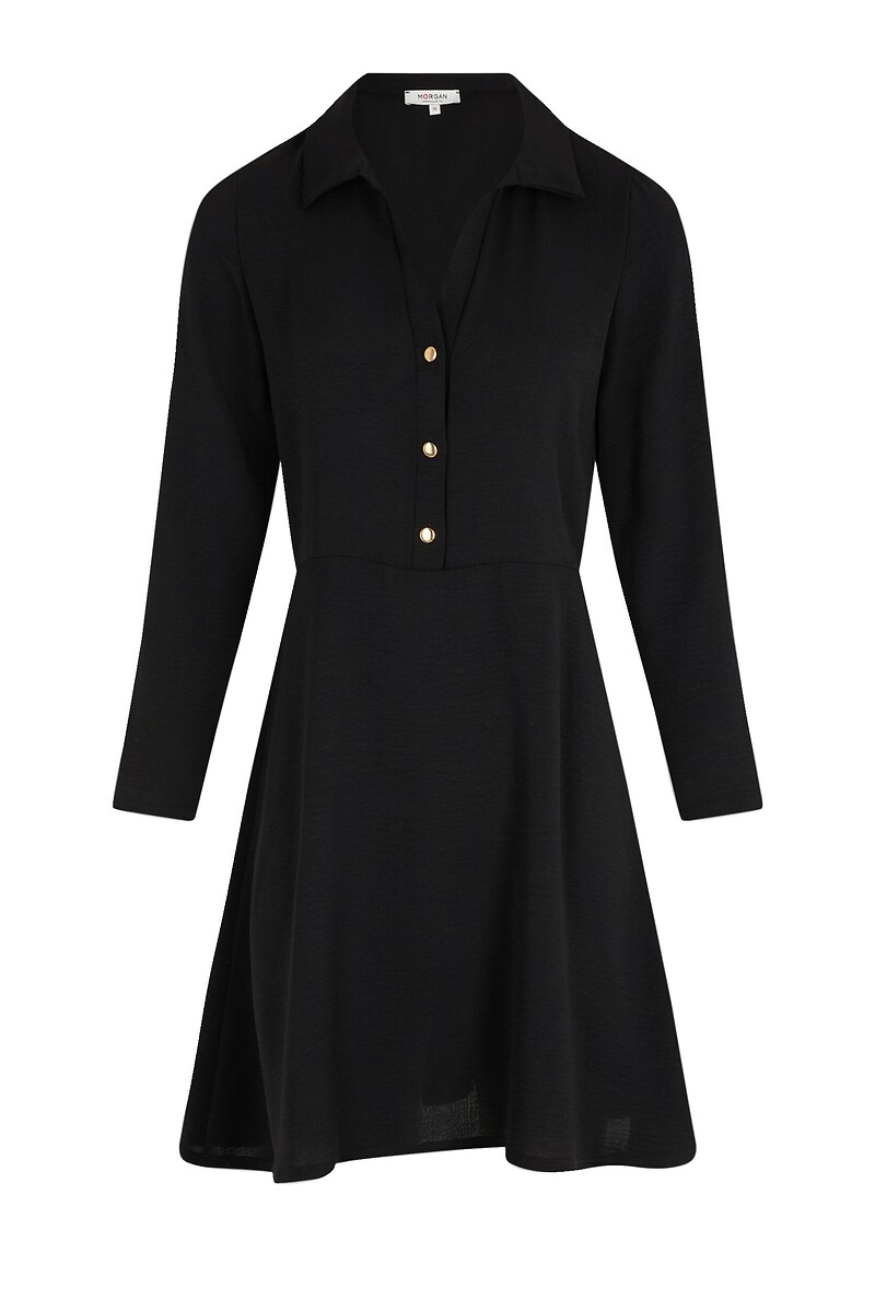 MORGAN<br>Vestido curto e fluido
