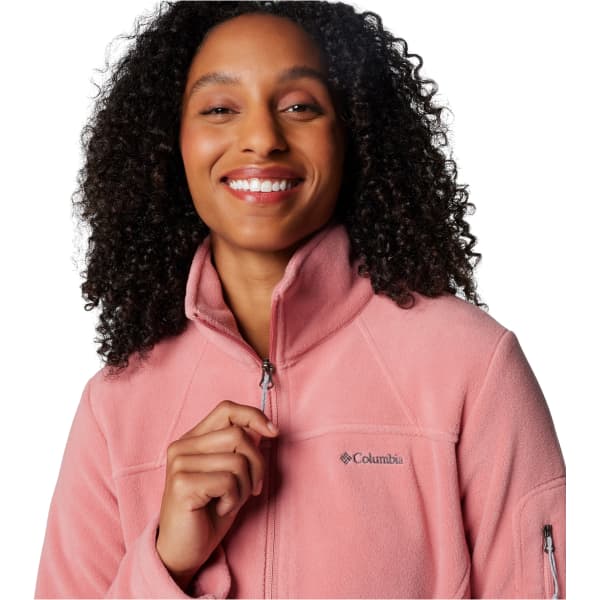 Veste polaire randonnée COLUMBIA W FAST TREK II JACKET PINK AGAVE