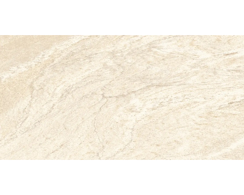 Porseleinen wand- en vloertegel Sahara crema 32 x 62,5 cm
