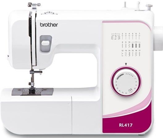 Brother RL417 - Naaimachine - Wit - 17 Steekprogramma's - Mechanisch
