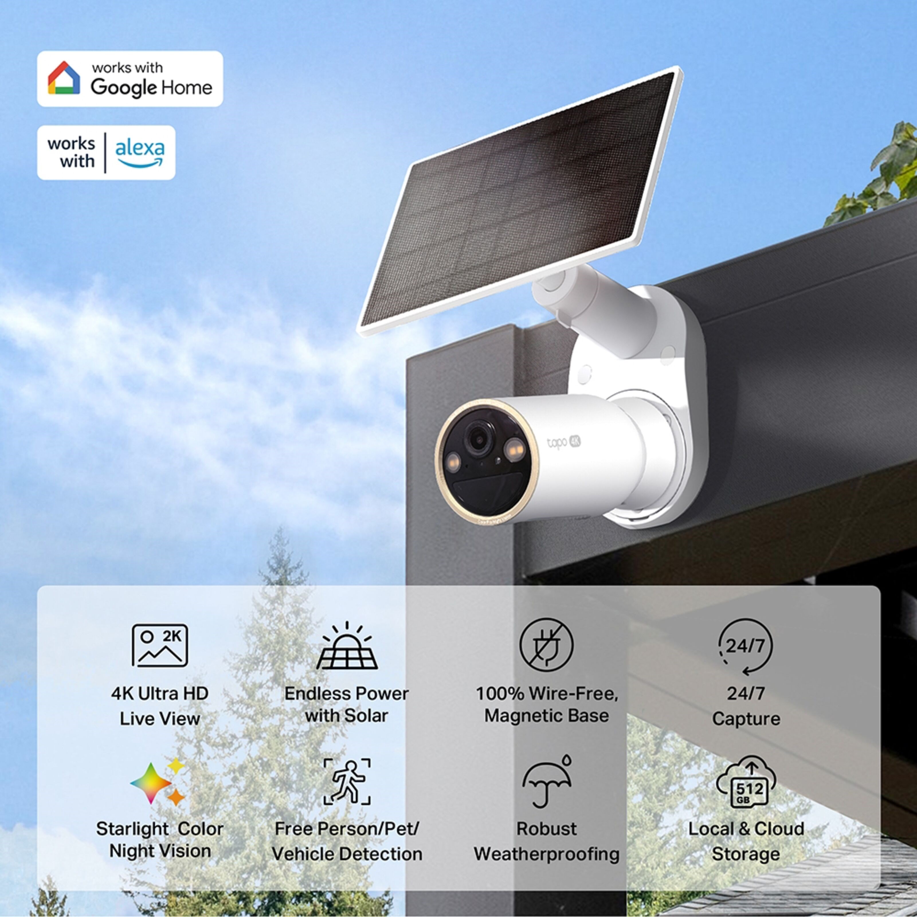 TP-link Tapo C460 Solcelle-kit