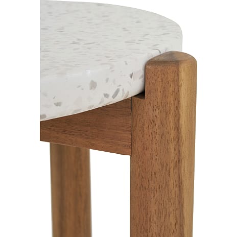 Leo sidebord - hvid