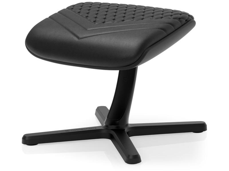 noblechairs Fussstütze 2 Echtleder Fussablage für Gaming-Stühle