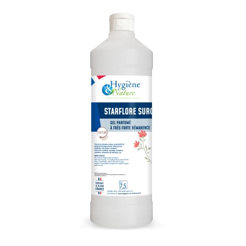 Gel surodorant fraise Hygiène et Nature Starflore Surodorant flacon de 1L
