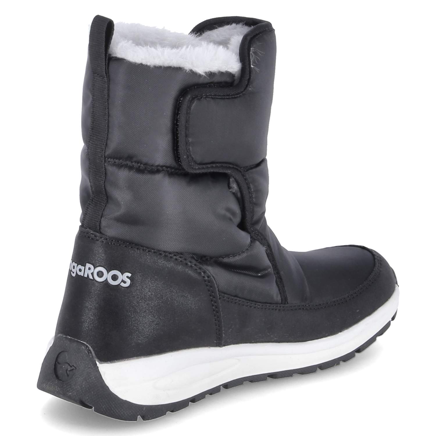 Kangaroos Snowboots K-PE BELLE RTX - jet black/vapor grey