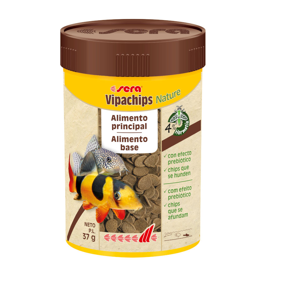 Será que Vipachips Nature, alimento para peixes de fundo, é uma boa opção?