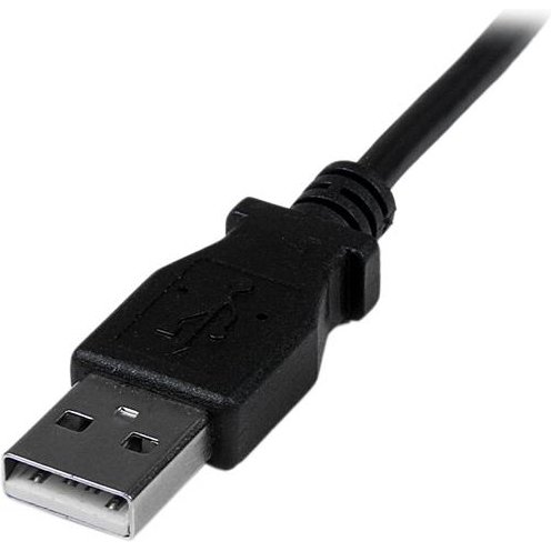 StarTech.com Câble Mini USB 2 m - A vers Mini B coudé 90° vers le bas