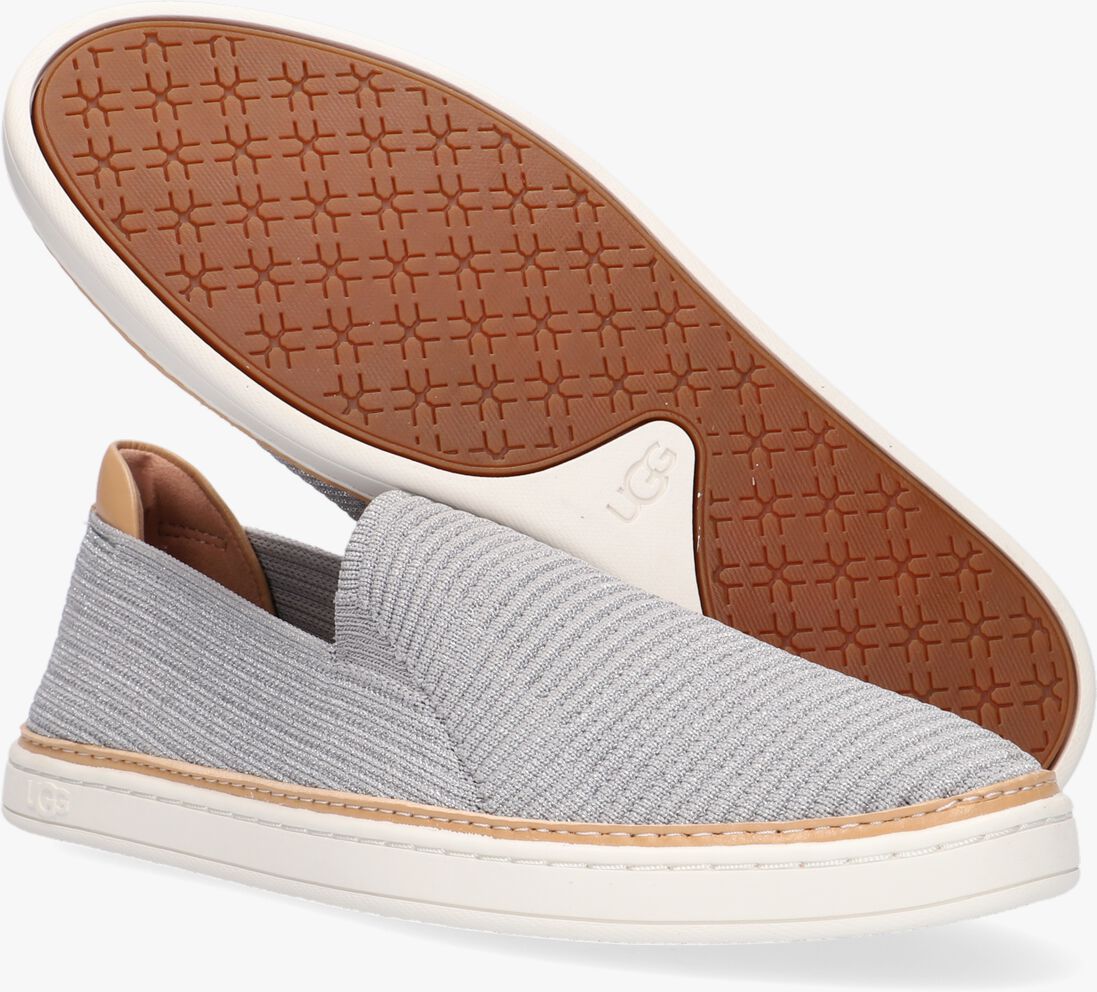 UGG zilveren ugg instappers sammy