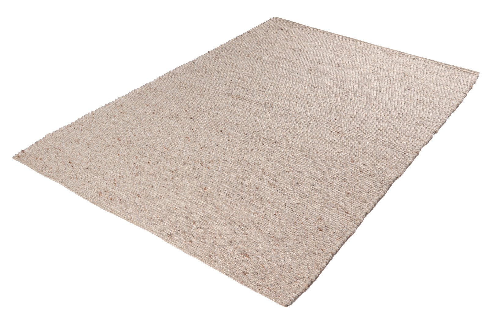 Gotland gulvteppe 160x230 Sandfarget 160x230cm vendbar ull