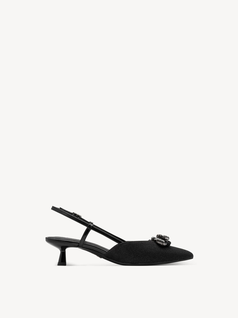 Slingpumps - zwart