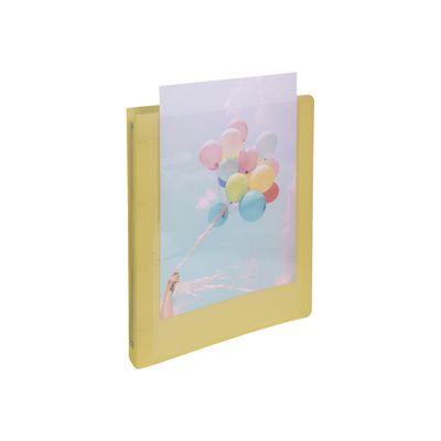 Exacompta Kréacover Pastel - Classeur à anneaux personnalisable - Dos 40 mm - A4 - pour 275 feuilles - disponible dans différentes couleurs