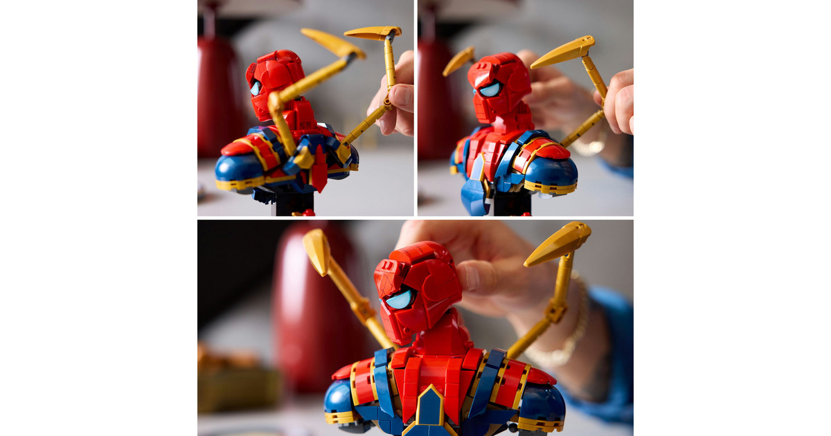 LEGOMarvel - Iron Spider-Man buste Constructiespeelgoed  (76326)