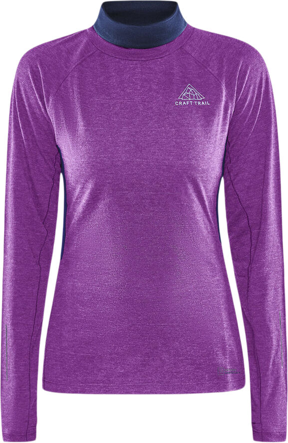 Craft ADV Trail SubZero Wool løbetrøje Lilla