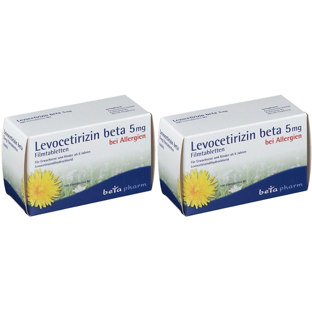 Levocetirizin beta 5mg