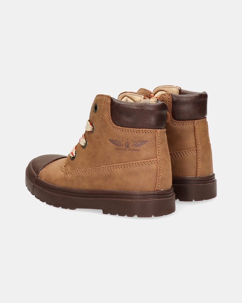 Shoesme Veterboots  - cognac