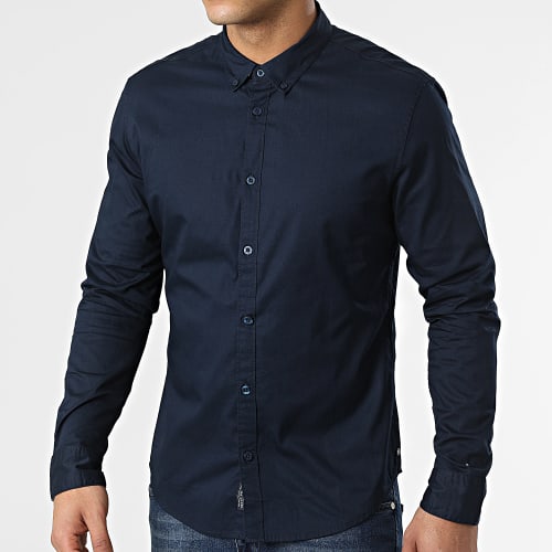 Chemise A Manches Longues Volt 2 10715700D Bleu Marine