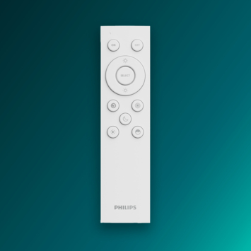 Philips plafondlamp Valen wit 16W met afstandsbediening dimbaar