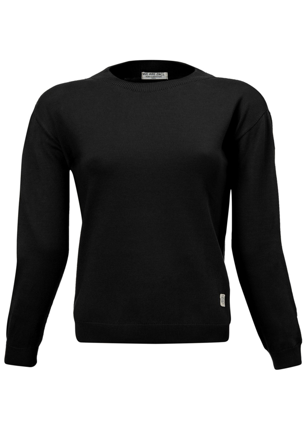 WE ARE ZRCL Pullover Eva Swiss Edition Black