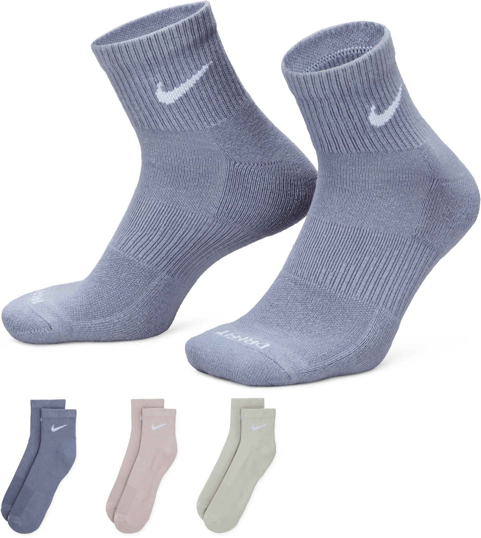 Nike Everyday Plus Cushioned Training 3er Pack Socken Mehrfarbig F933