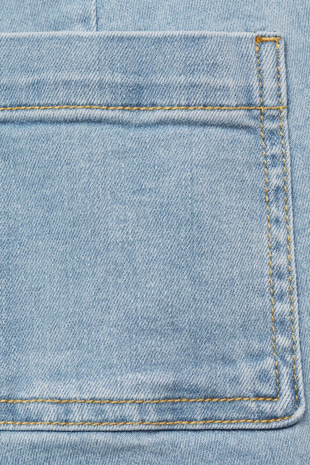Mango Kids broek light blue denim