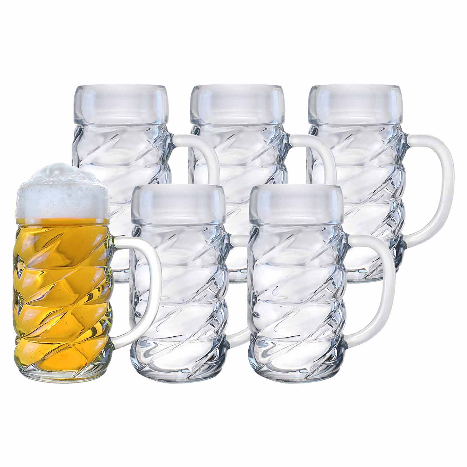 Stölzle Lausitz Bierkrüge Diamond 0,3 Liter 6er Set