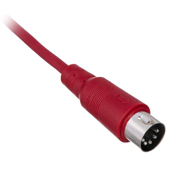 the sssnake SK366-2 MIDI-Kabel rot