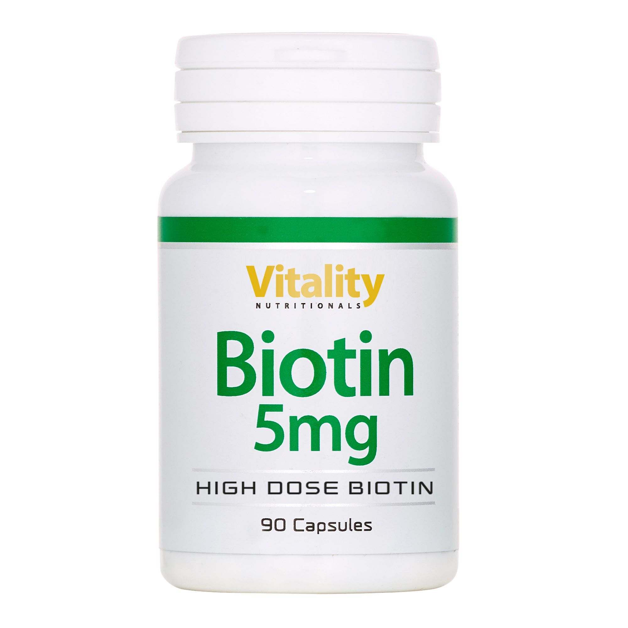 Vitality Nutritionals Biotin 5 mg Kapseln