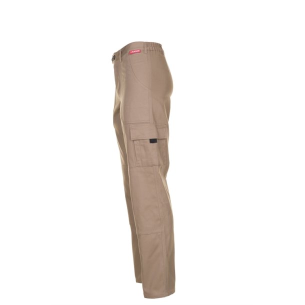 0186 BW 290 Cargo arbejdsbukser khaki