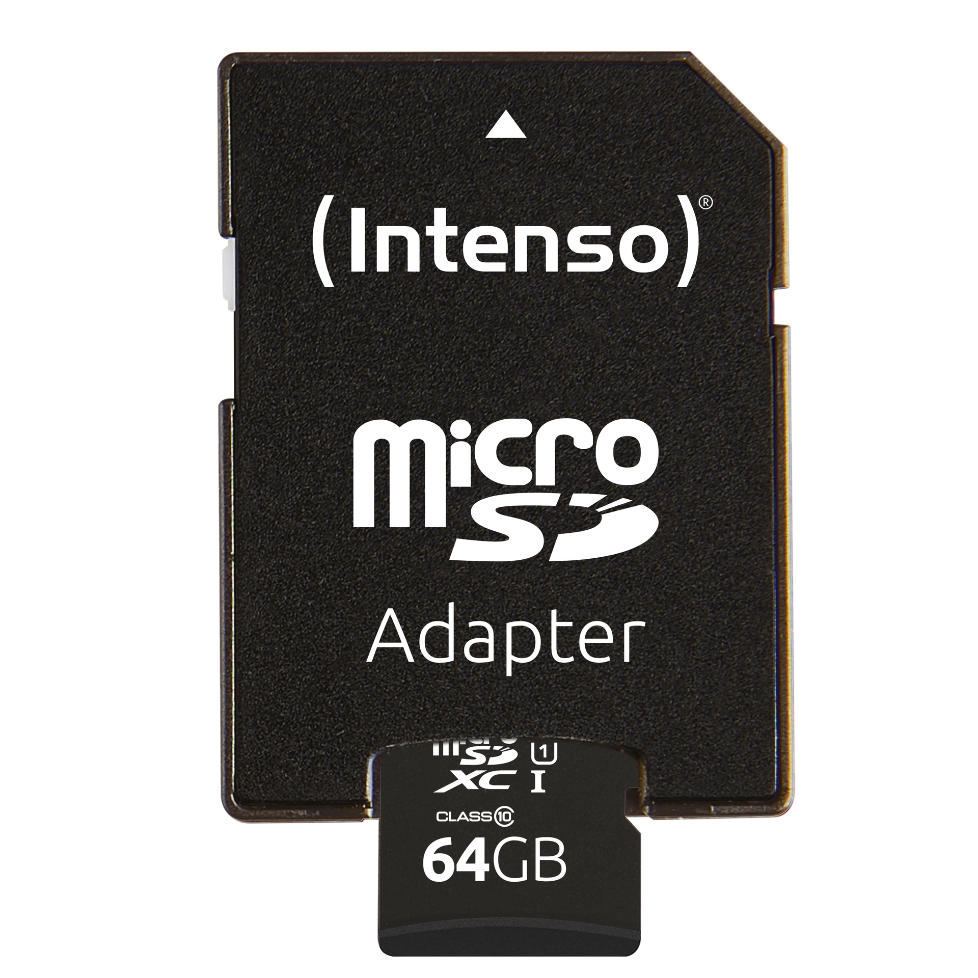 Intenso Speicherkarte »64 GB microSDXC UHS-I Performance« (64 GB UHS-I Class 10 90 MB/s Lesegeschwindigkeit) inklusive SD-Adapter
