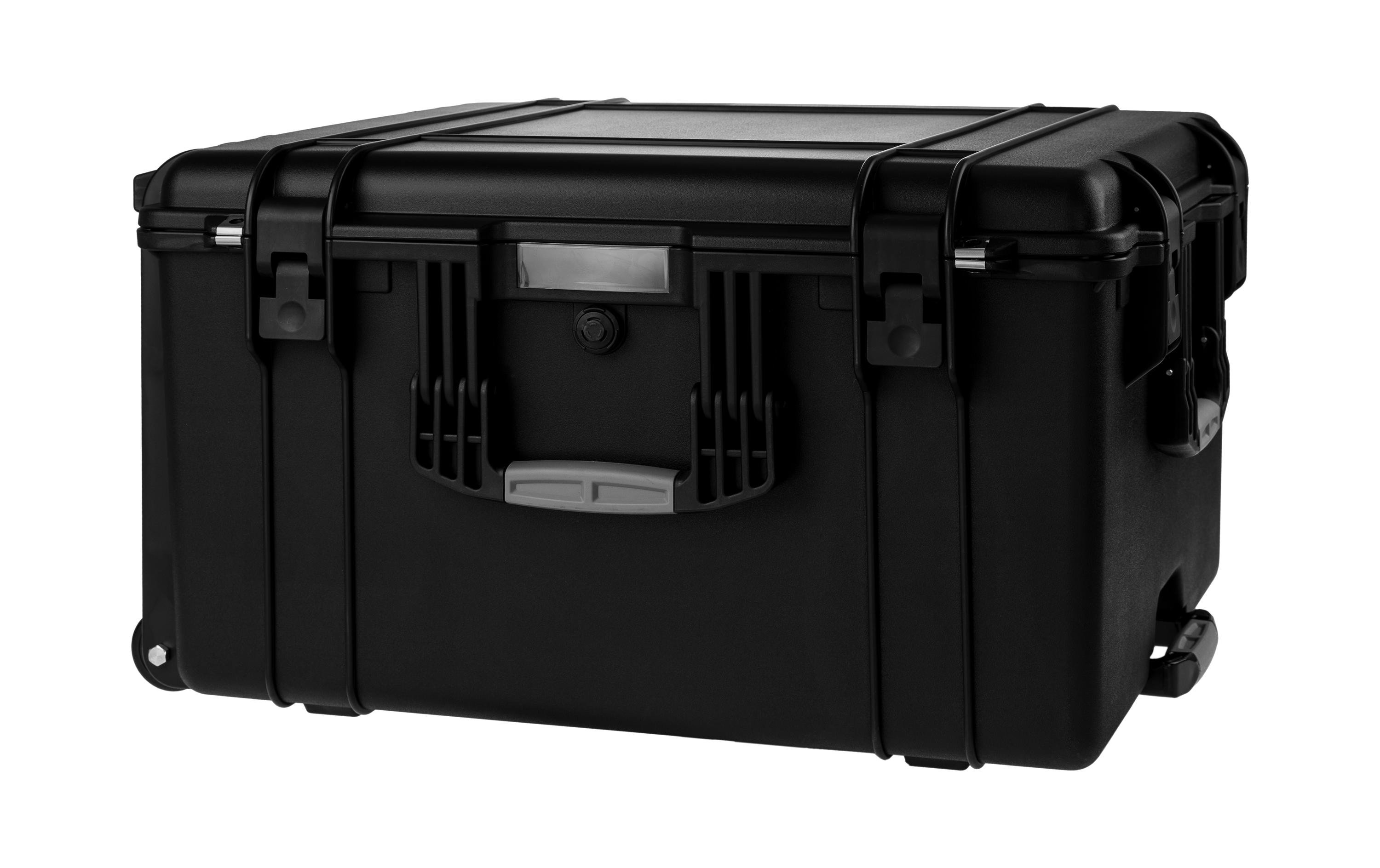 Schutzkoffer mit Schaumstoffeinlage, 116.8 l, Schwarz<br>Für den sicheren Transport von empfindlichen Geräten