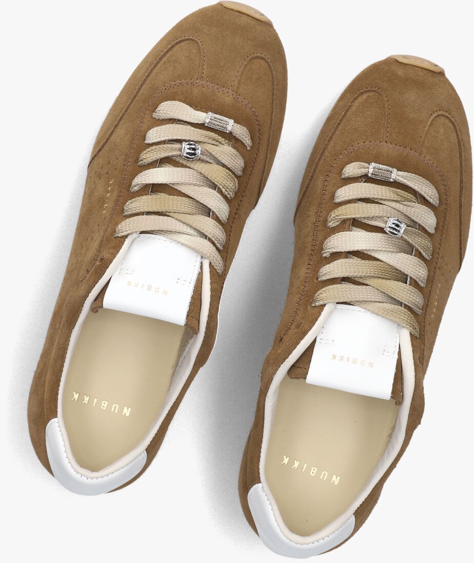 cognac nubikk lage sneakers billy lou