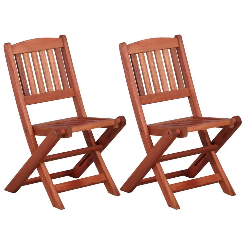 vidaXL - Bistroset voor kinderen - Bruin - Hout - 3 stuks