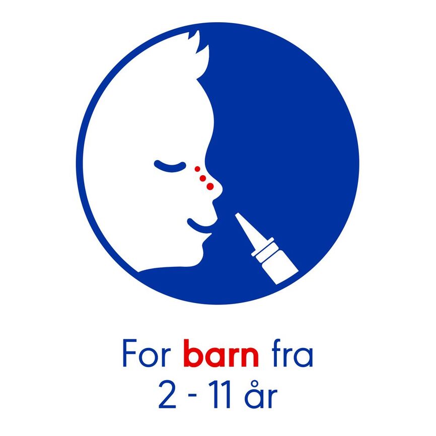 Otrivin Nesespray Barn ved forkjølelse 0,5mg/ml