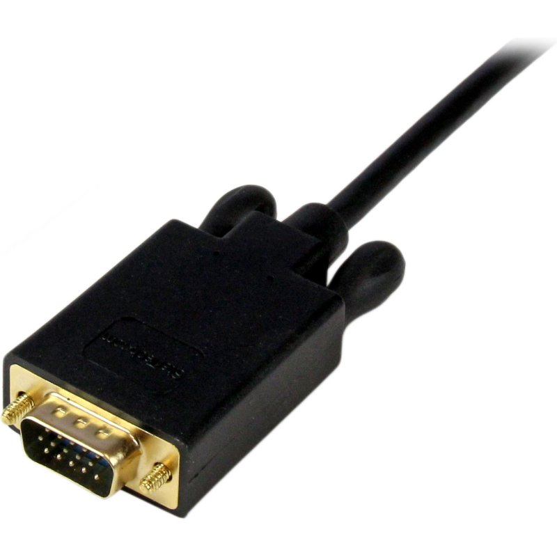 StarTech.com Câble Mini DisplayPort vers VGA de 1,8 m - Actif - 1920 x 1200 - Câble/Cordon d'Écran Adaptateur Mini DisplayPort vers VGA
