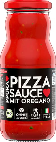 PPURA BIO Pizzasauce mit Oregano