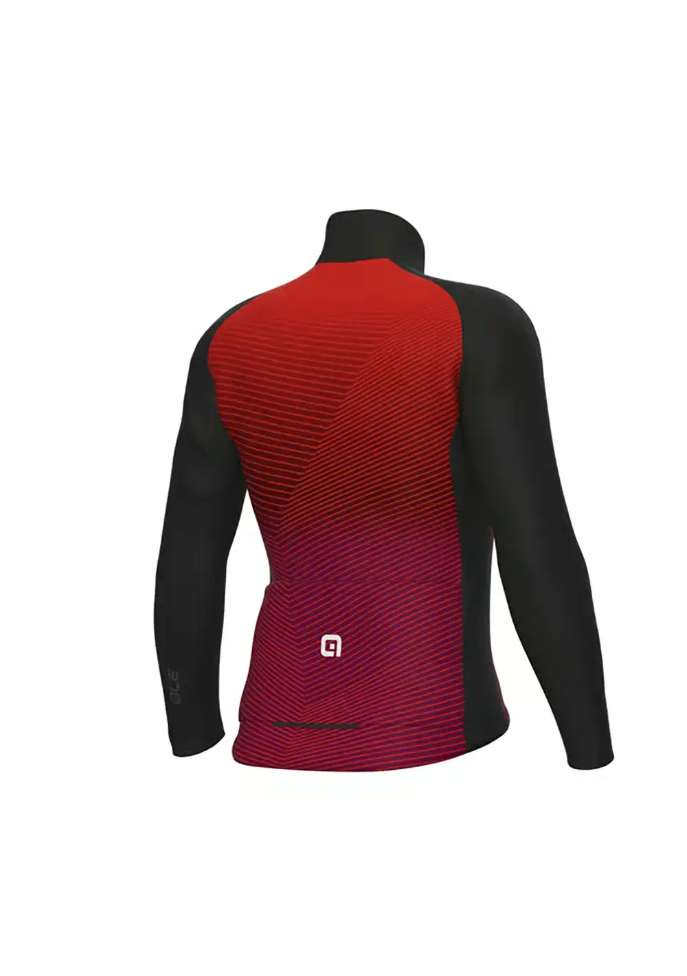 Ale Pragma Modular Fietsjack Rood/Zwart Heren