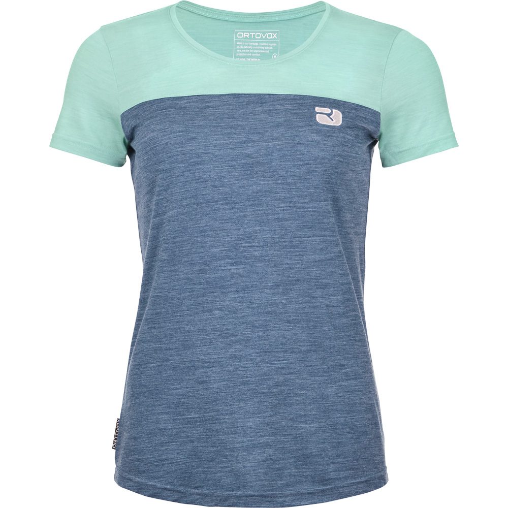 ORTOVOX 150 Cool Logo T-Shirt Damen ice waterfall