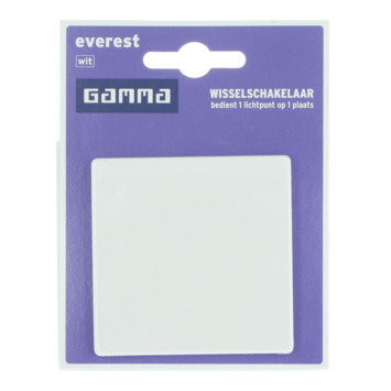 GAMMA Everest Wisselschakelaar Wit