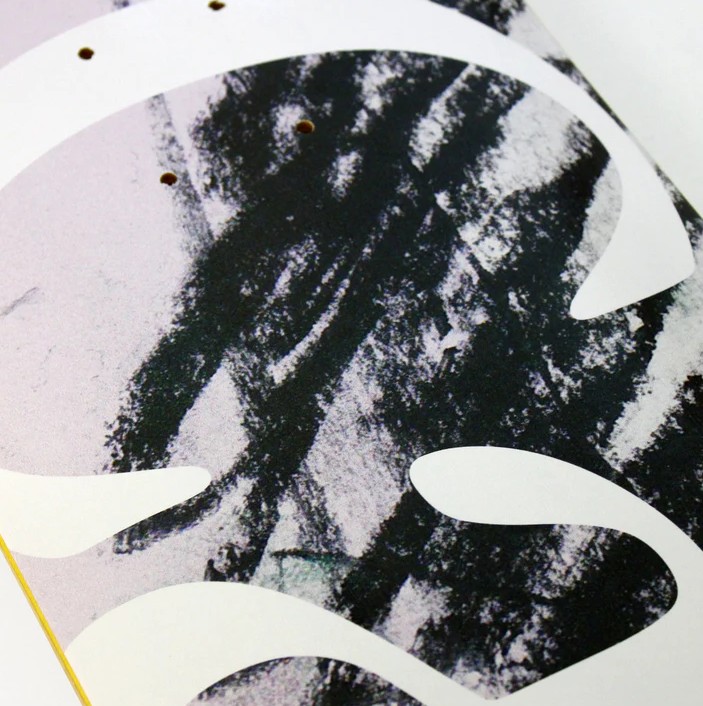 Skateboard CAFE Deck JHL - Lavender / Green - 8.38