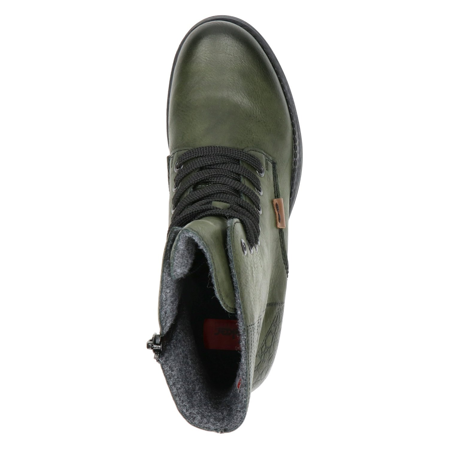 dames veterboot Rieker Groen