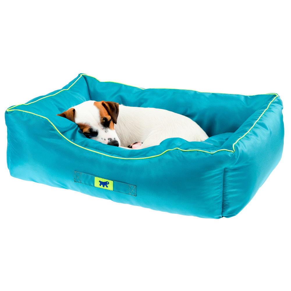 Ferplast panier chien coussin chien moyen taille tissu anti-rayures lavable en machine à 30°cmatelas pour chien imperméable 66 x
