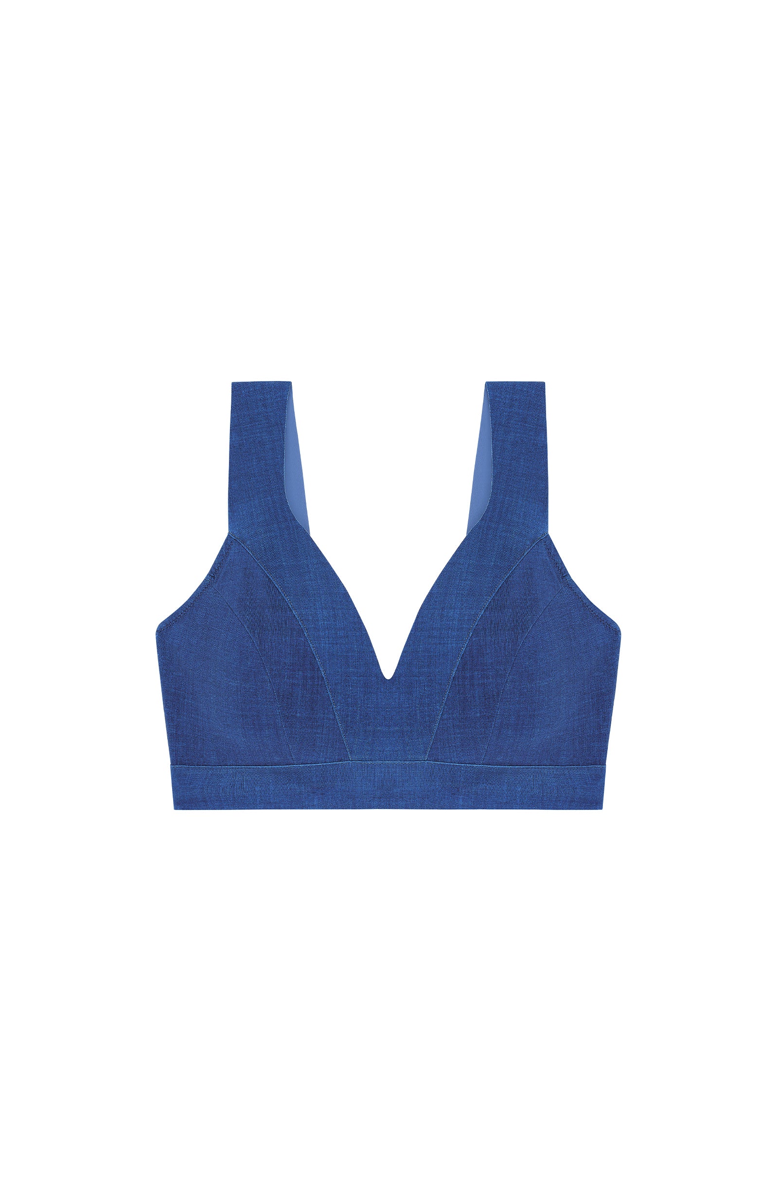 naomy Haut de maillot de bain brassière décolleté V jean Jean