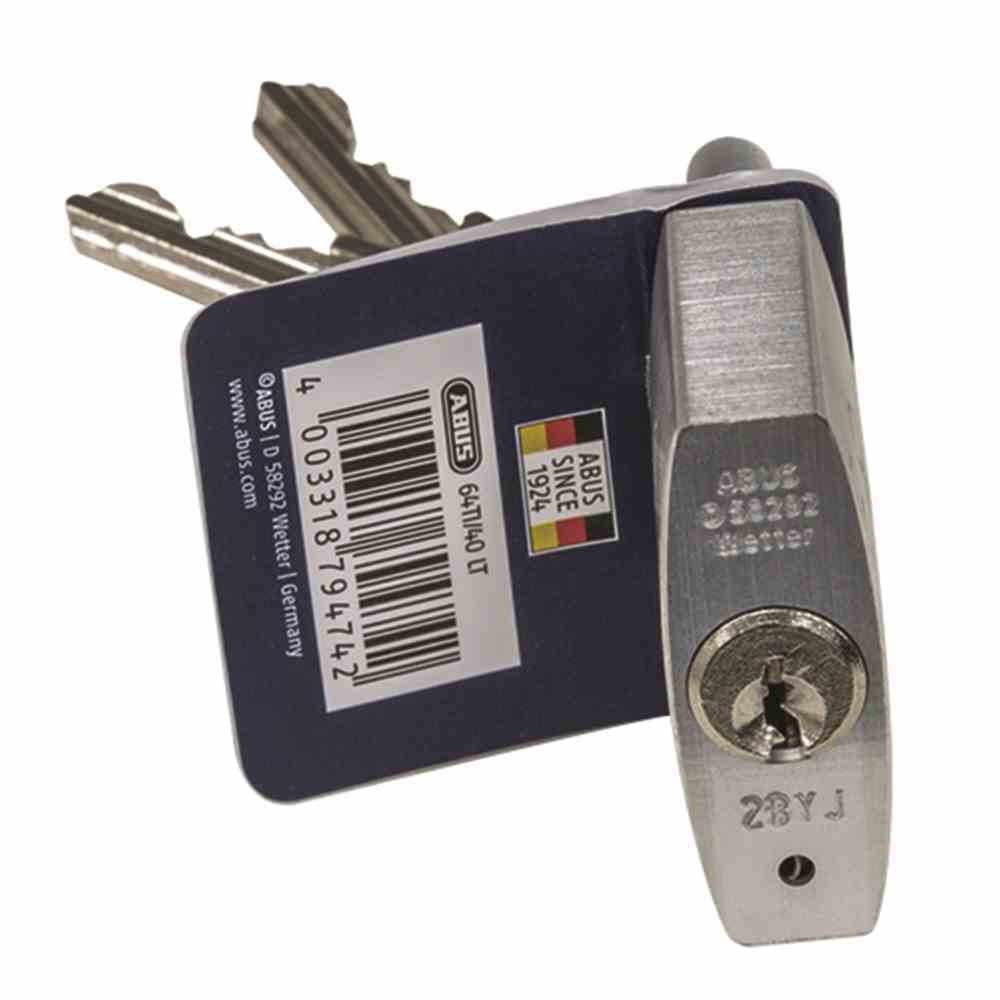 ABUS Vorhängeschloss - silber - Aluminium - 64TI/50