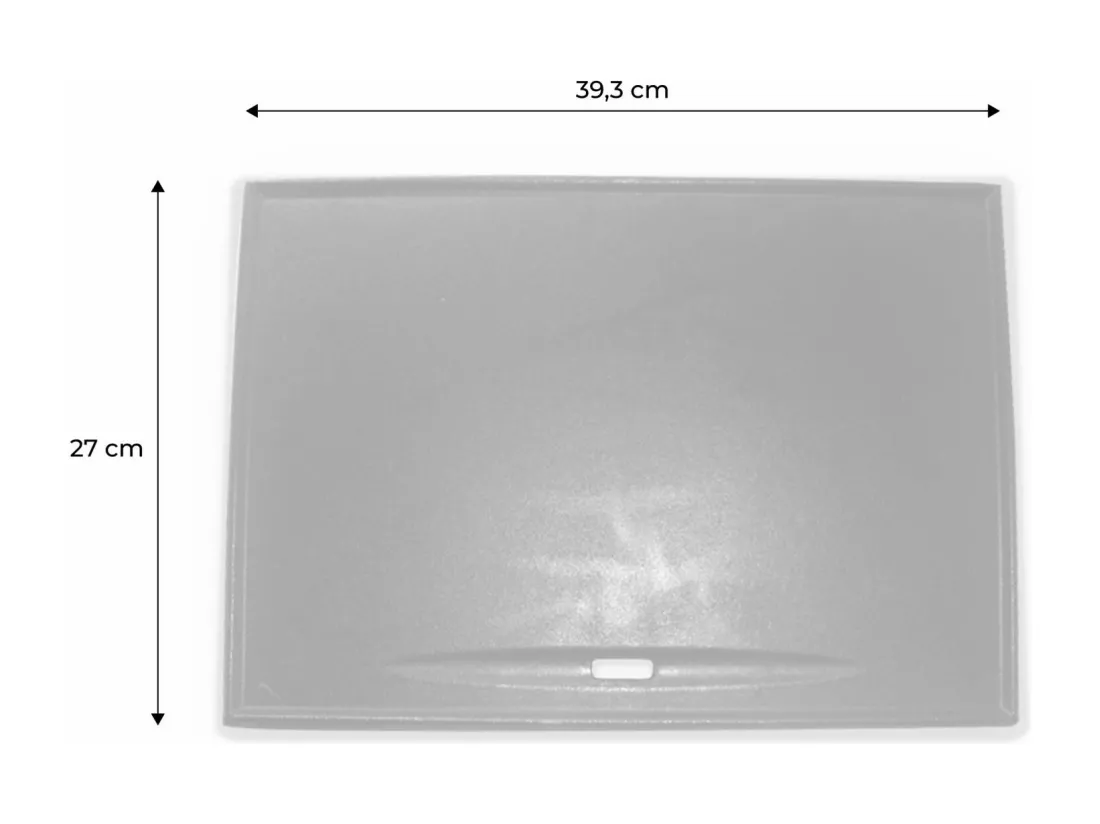 Plancha pour Athos. Bazin 3. Grimaud - Plancha en fonte pour barbecue. accessoire remplacement d'une grille