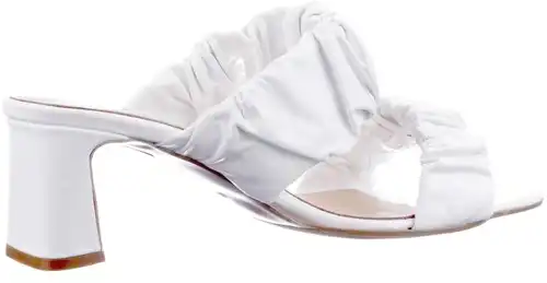 Babouche wit K-Maartje-1 - maat 43 slipper wit - maat 43 Calandschoen