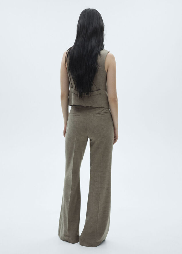 MANGO TROUSERS. -- LIAM Beige - khaki