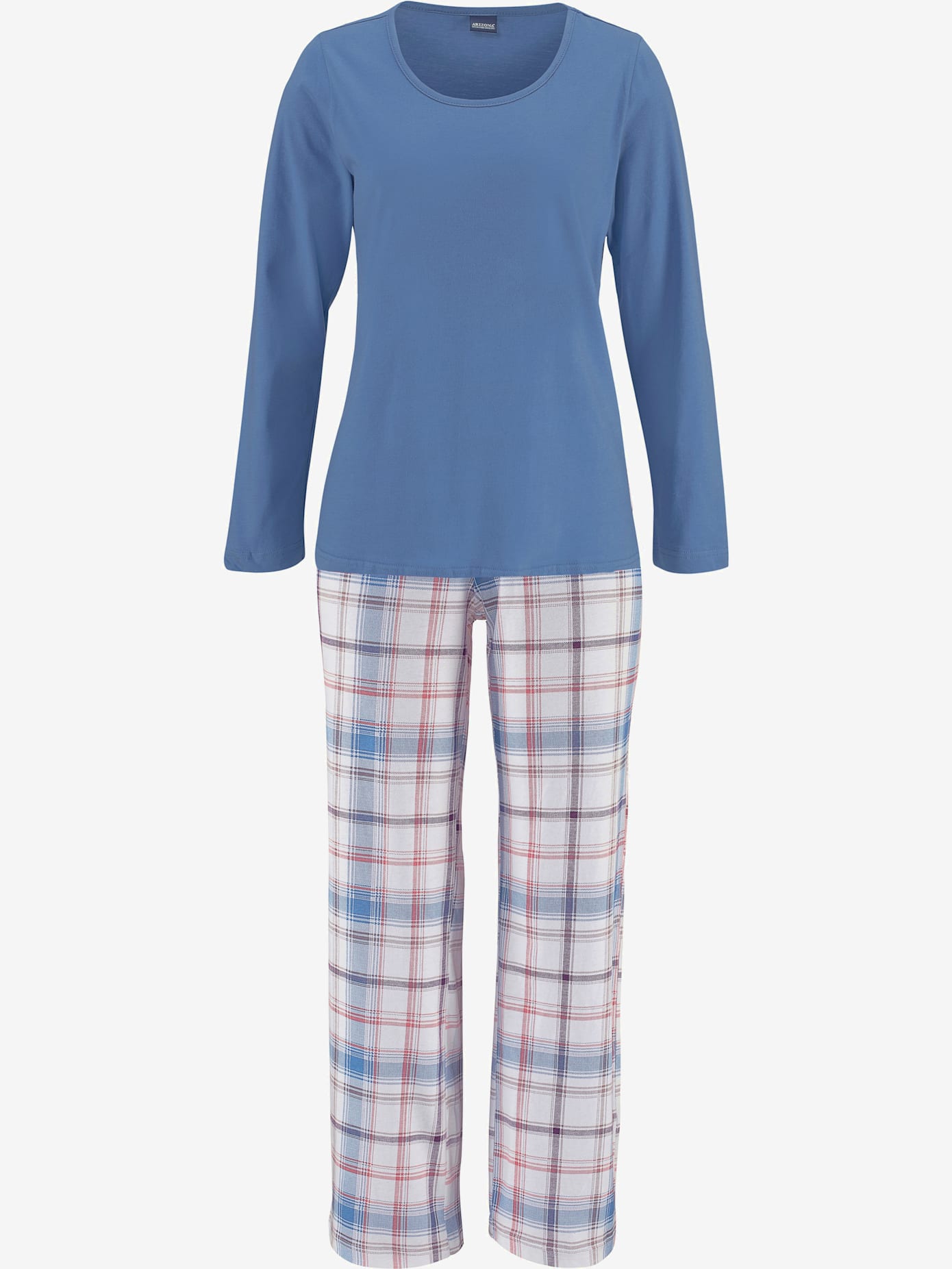 Lot de 2 pyjamas à carreaux
