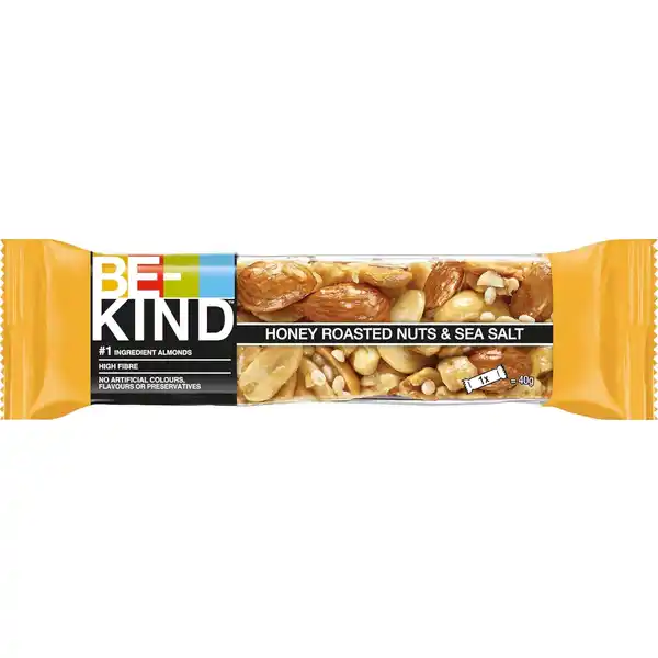 Honey Roasted Nuts & Sea Salt, glutenfreier Nussriegel