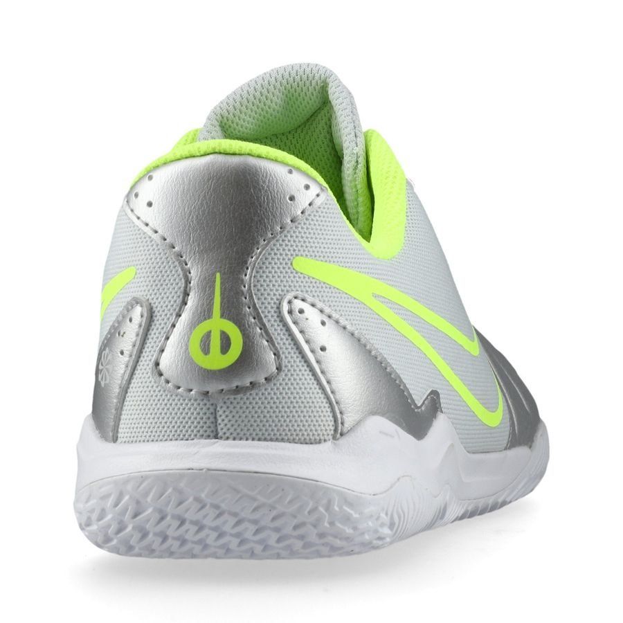 Nike Tiempo Legend 10 Academy IC Mad Voltage - Argenté/Noir/Jaune Fluo Enfant